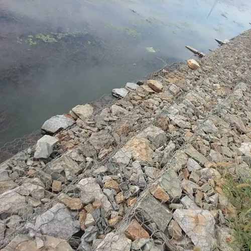 Galvanized Hexagonal Mesh Woven Gabion Box