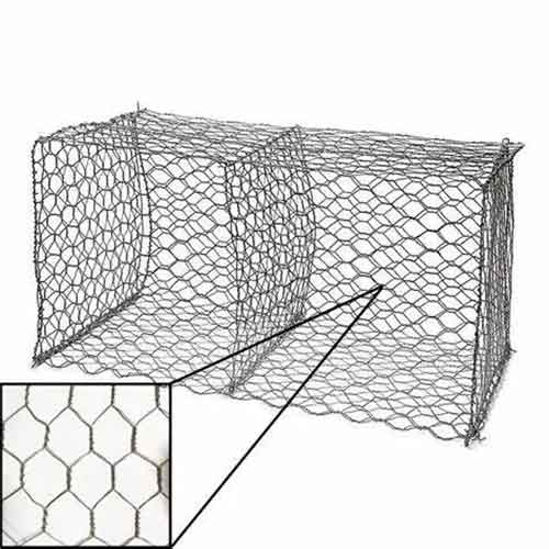 Galvanized PVC Coated Gabion Box Stone Cage Retaining Wall Gabion Basket China Anping Factory