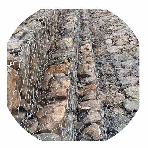 Hexagonal Gabion Mesh 1*1*1m Gabion Basket Retaining Wall Fence